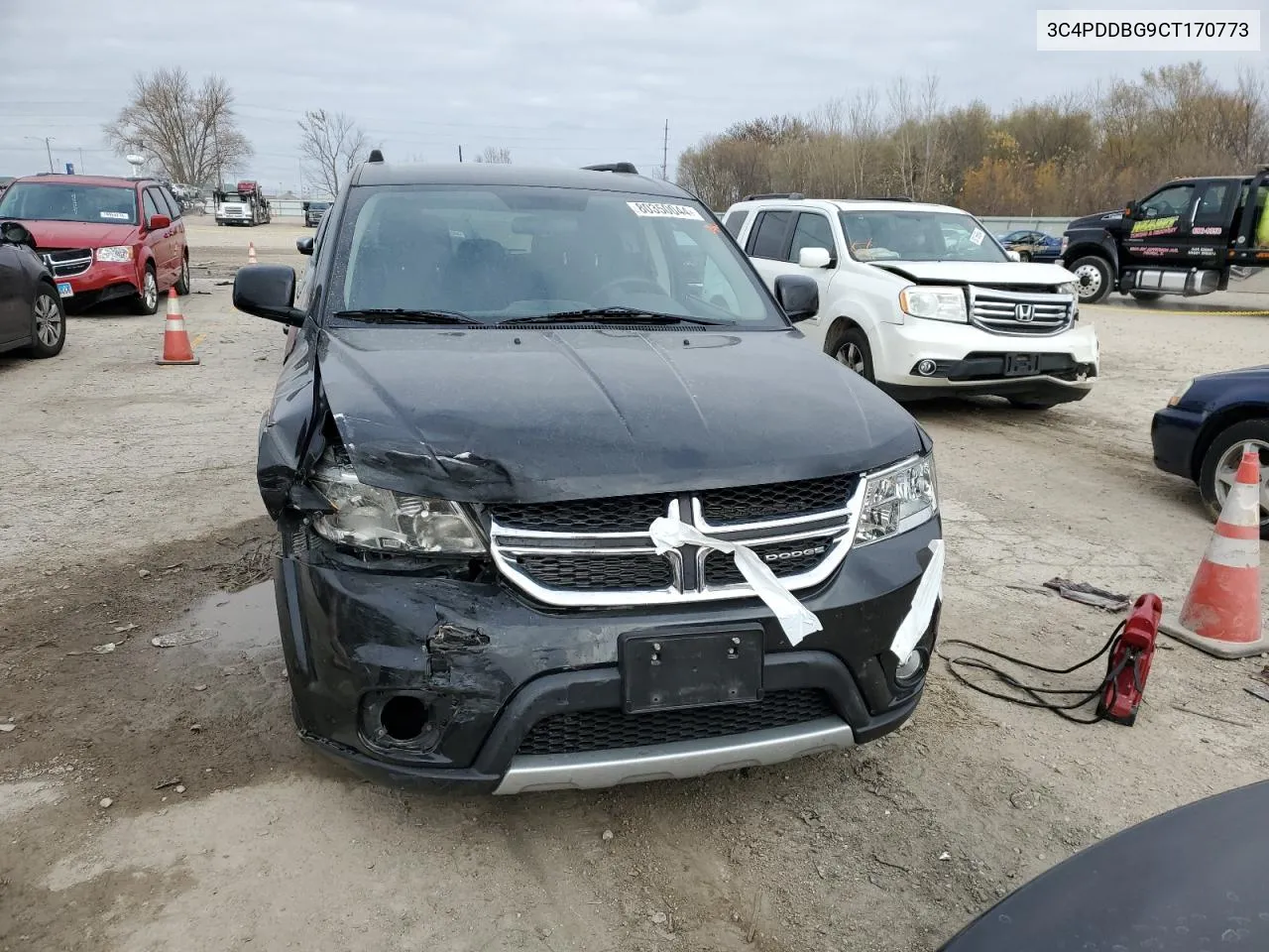 2012 Dodge Journey Sxt VIN: 3C4PDDBG9CT170773 Lot: 80350044