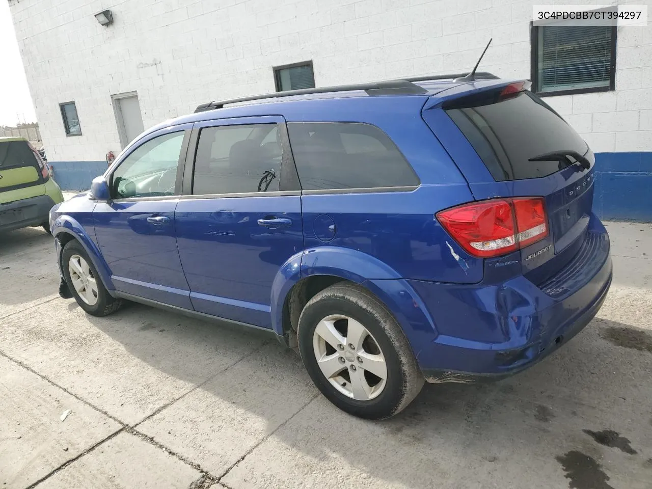 2012 Dodge Journey Sxt VIN: 3C4PDCBB7CT394297 Lot: 80519314