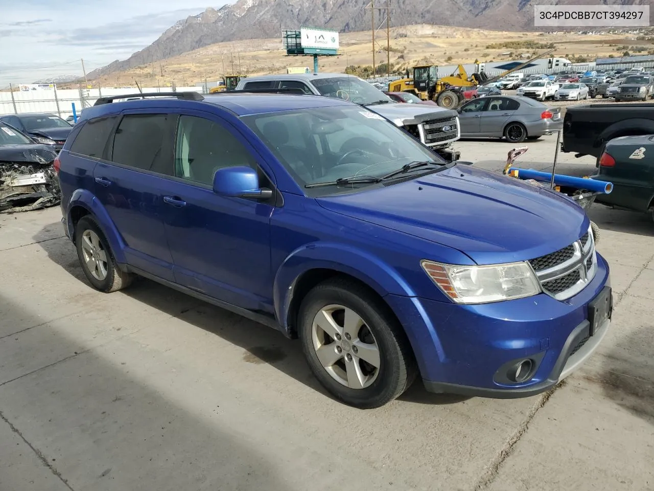 2012 Dodge Journey Sxt VIN: 3C4PDCBB7CT394297 Lot: 80519314