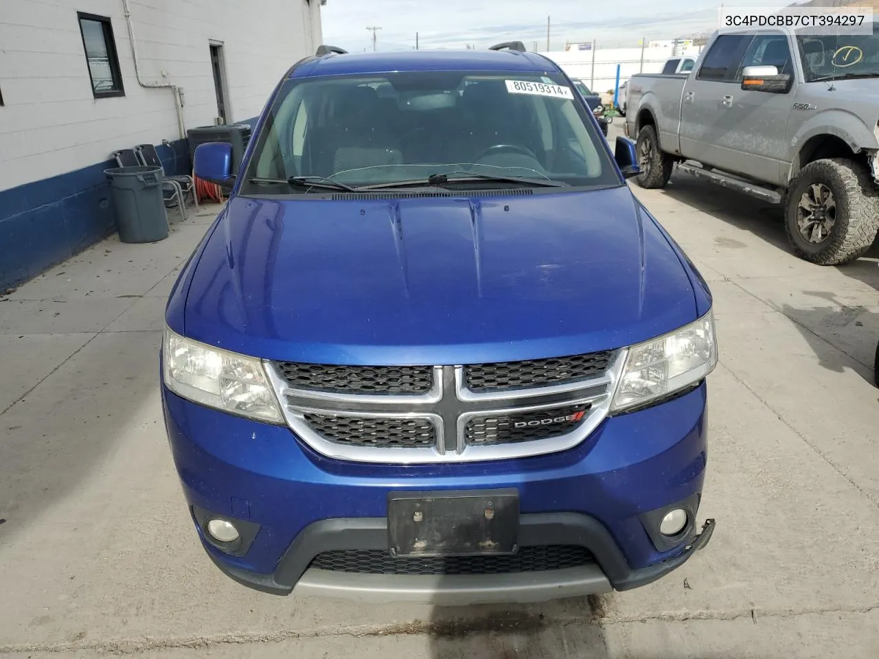 2012 Dodge Journey Sxt VIN: 3C4PDCBB7CT394297 Lot: 80519314