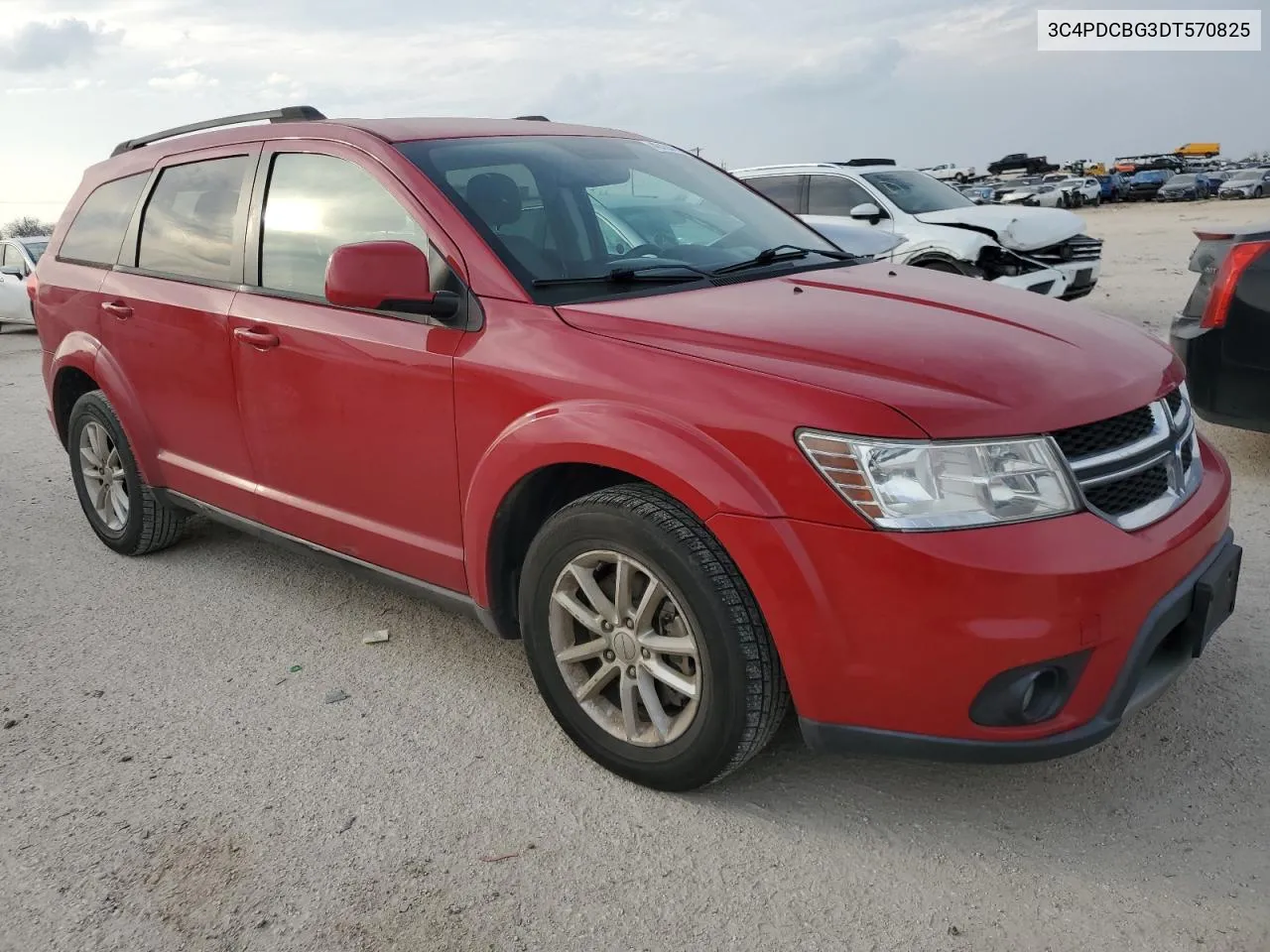 2013 Dodge Journey Sxt VIN: 3C4PDCBG3DT570825 Lot: 42433164