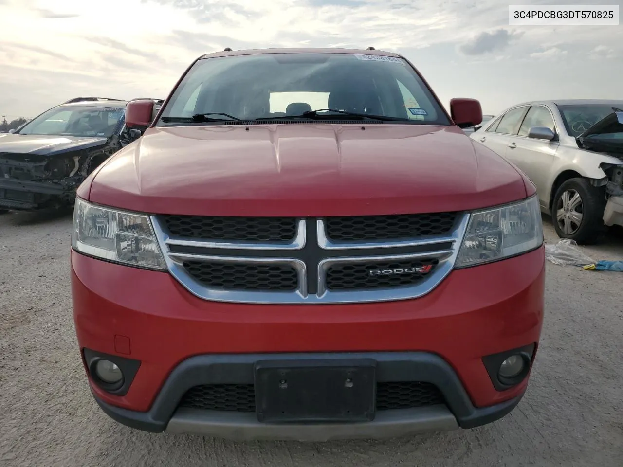 2013 Dodge Journey Sxt VIN: 3C4PDCBG3DT570825 Lot: 42433164