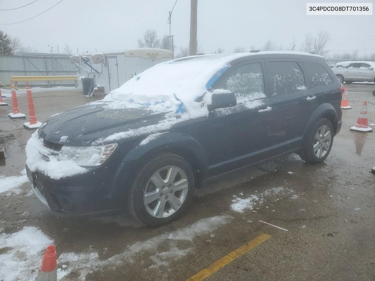 2013 Dodge Journey Crew VIN: 3C4PDCDG8DT701356 Lot: 42603784