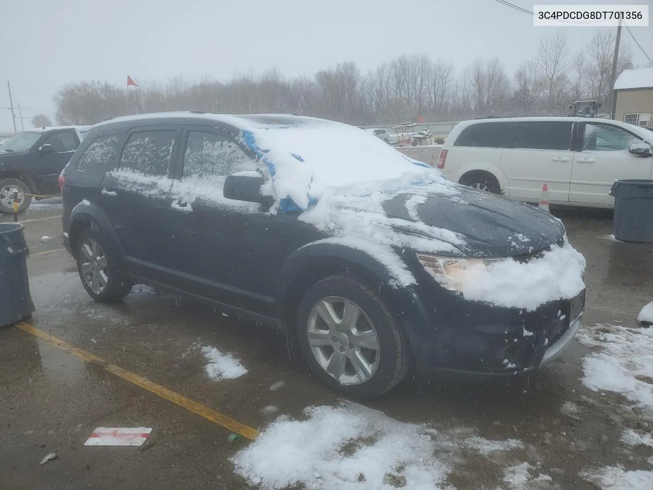 2013 Dodge Journey Crew VIN: 3C4PDCDG8DT701356 Lot: 42603784