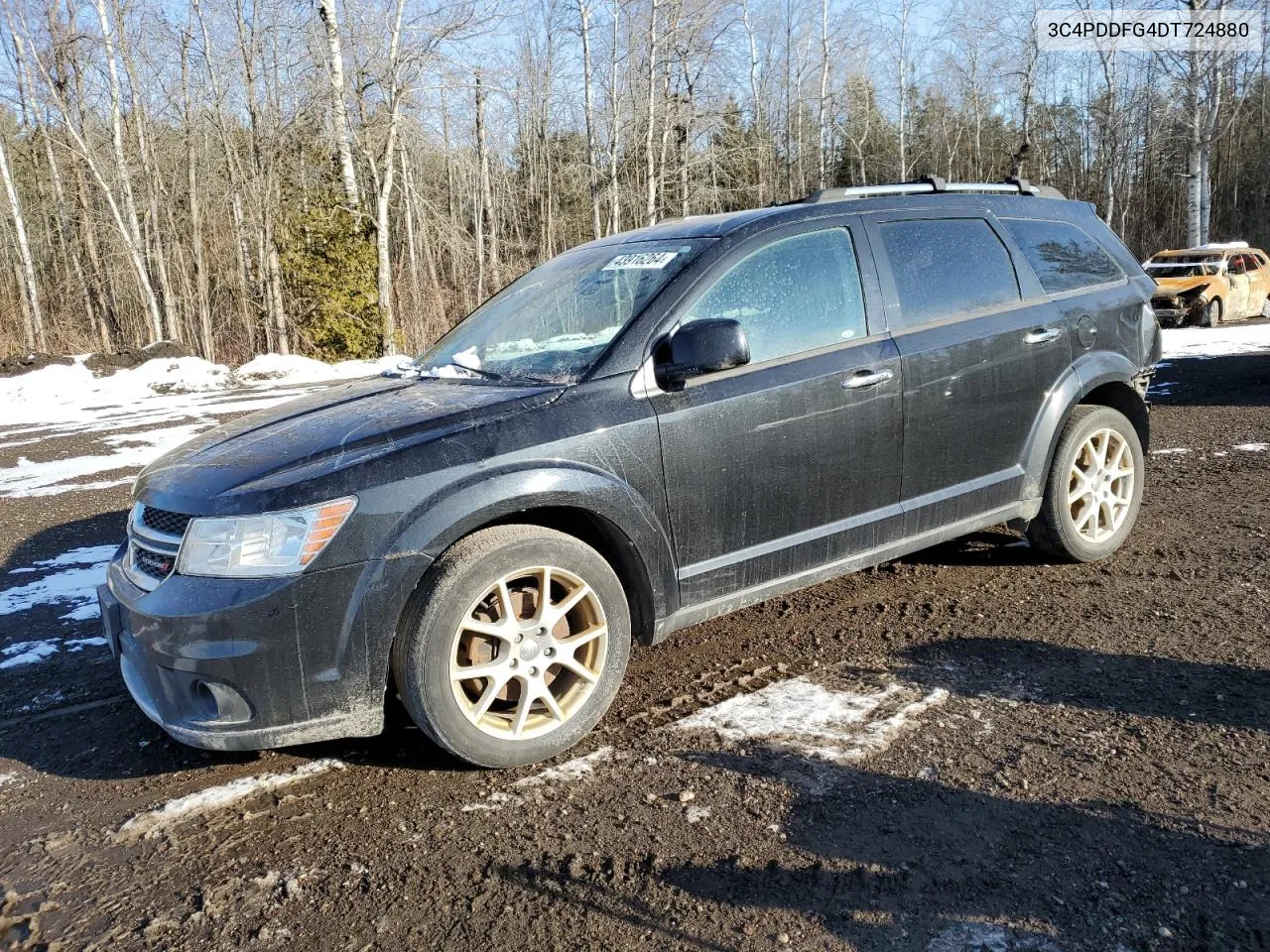 2013 Dodge Journey R/T VIN: 3C4PDDFG4DT724880 Lot: 43916264