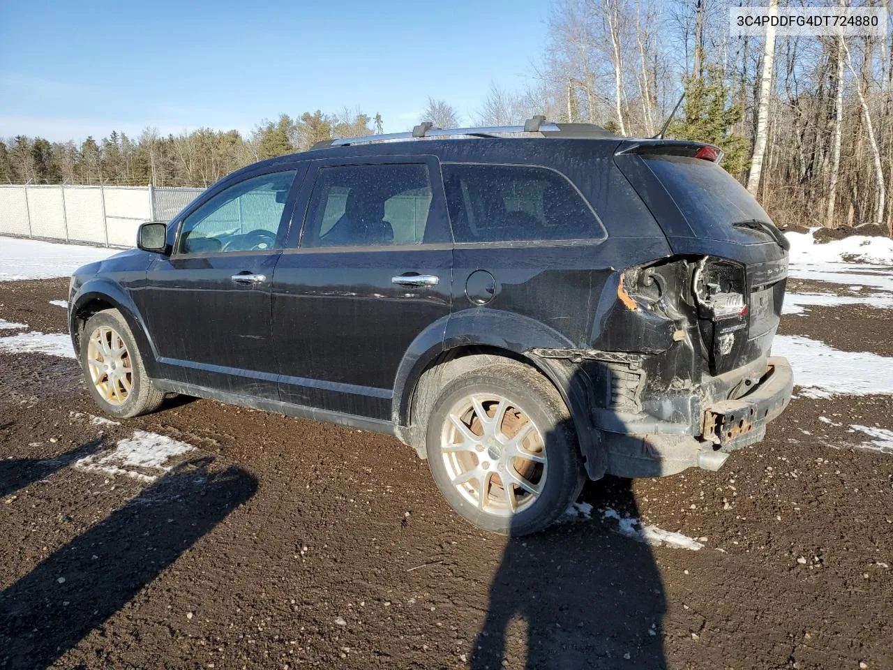 2013 Dodge Journey R/T VIN: 3C4PDDFG4DT724880 Lot: 43916264