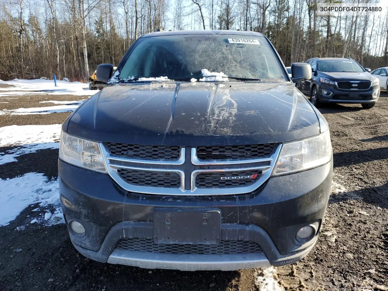 2013 Dodge Journey R/T VIN: 3C4PDDFG4DT724880 Lot: 43916264