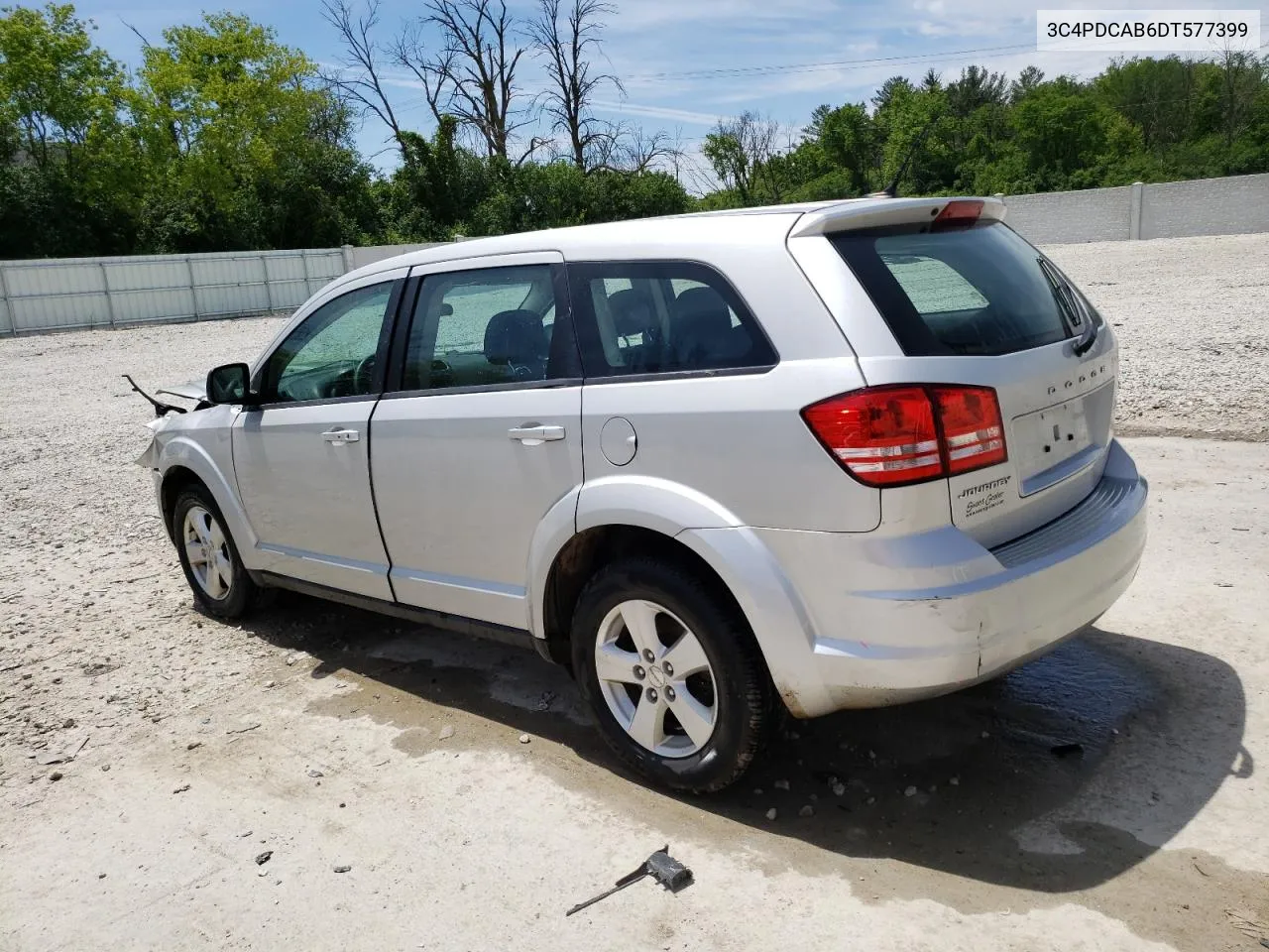 2013 Dodge Journey Se VIN: 3C4PDCAB6DT577399 Lot: 57858654