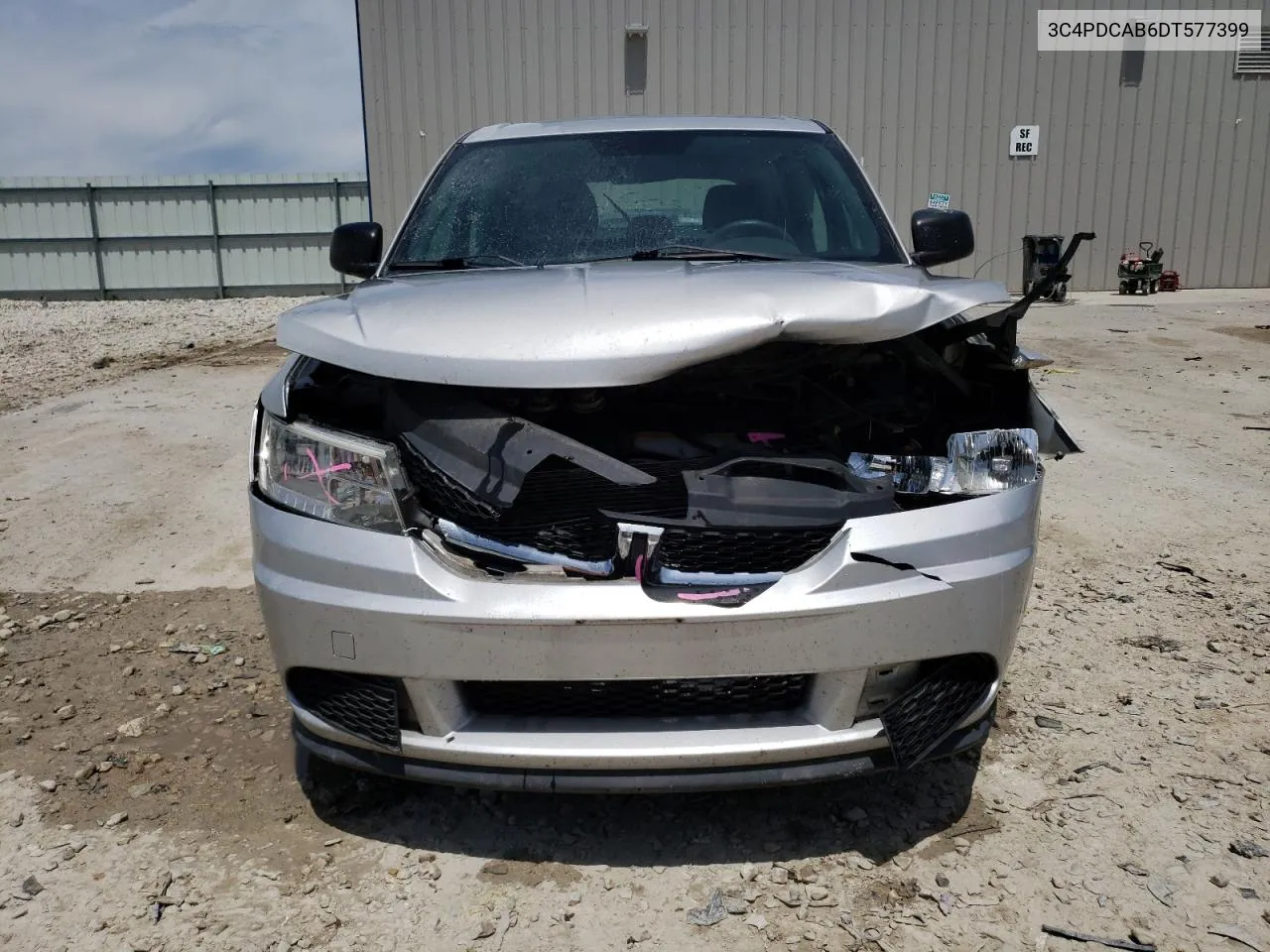 2013 Dodge Journey Se VIN: 3C4PDCAB6DT577399 Lot: 57858654