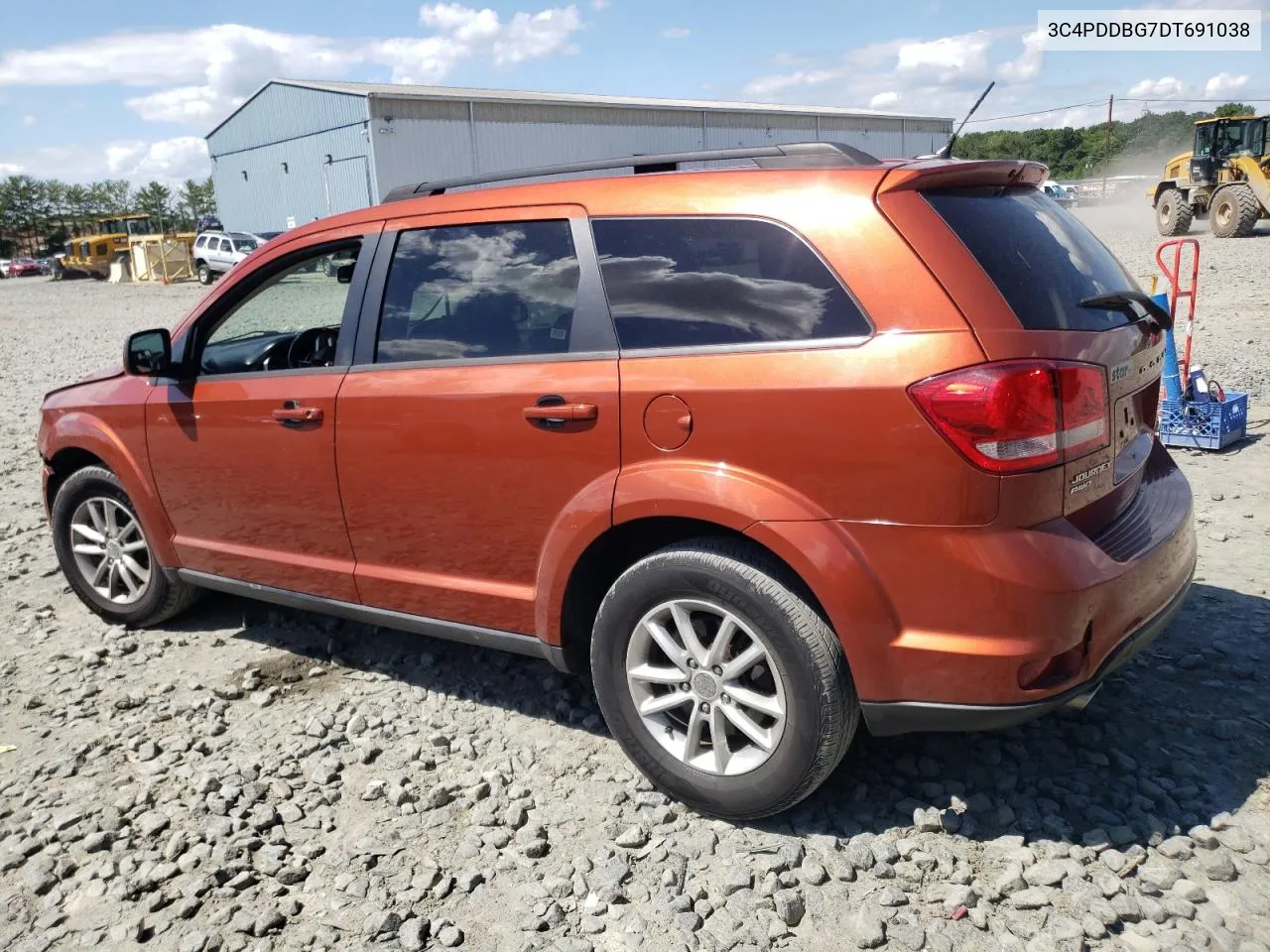 2013 Dodge Journey Sxt VIN: 3C4PDDBG7DT691038 Lot: 58400164