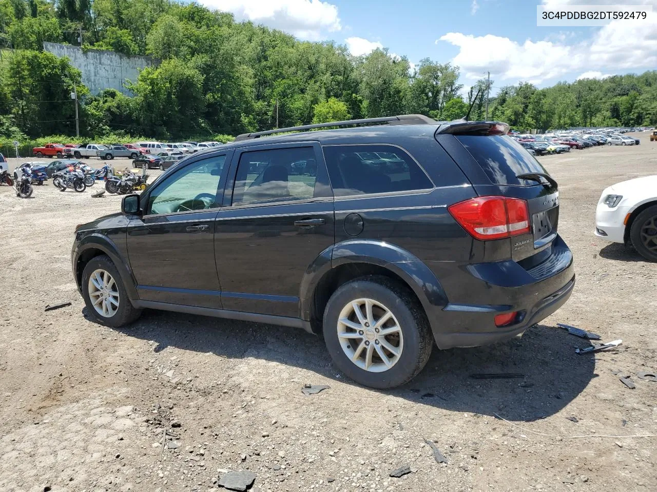 2013 Dodge Journey Sxt VIN: 3C4PDDBG2DT592479 Lot: 60823904