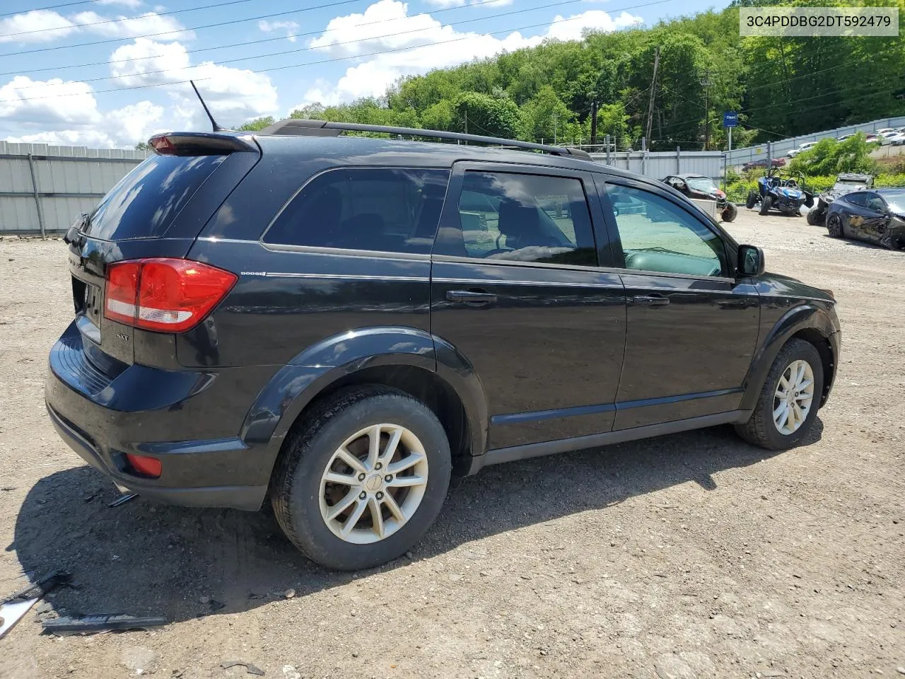 2013 Dodge Journey Sxt VIN: 3C4PDDBG2DT592479 Lot: 60823904