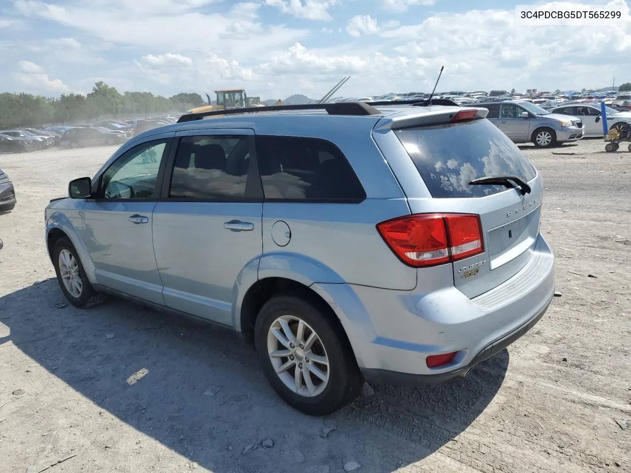 2013 Dodge Journey Sxt VIN: 3C4PDCBG5DT565299 Lot: 60840294