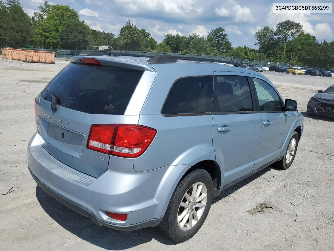 2013 Dodge Journey Sxt VIN: 3C4PDCBG5DT565299 Lot: 60840294