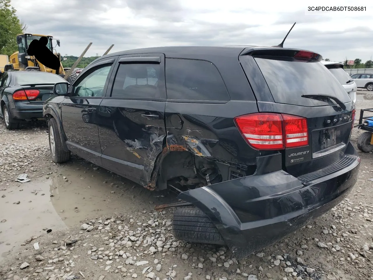 2013 Dodge Journey Se VIN: 3C4PDCAB6DT508681 Lot: 61670164