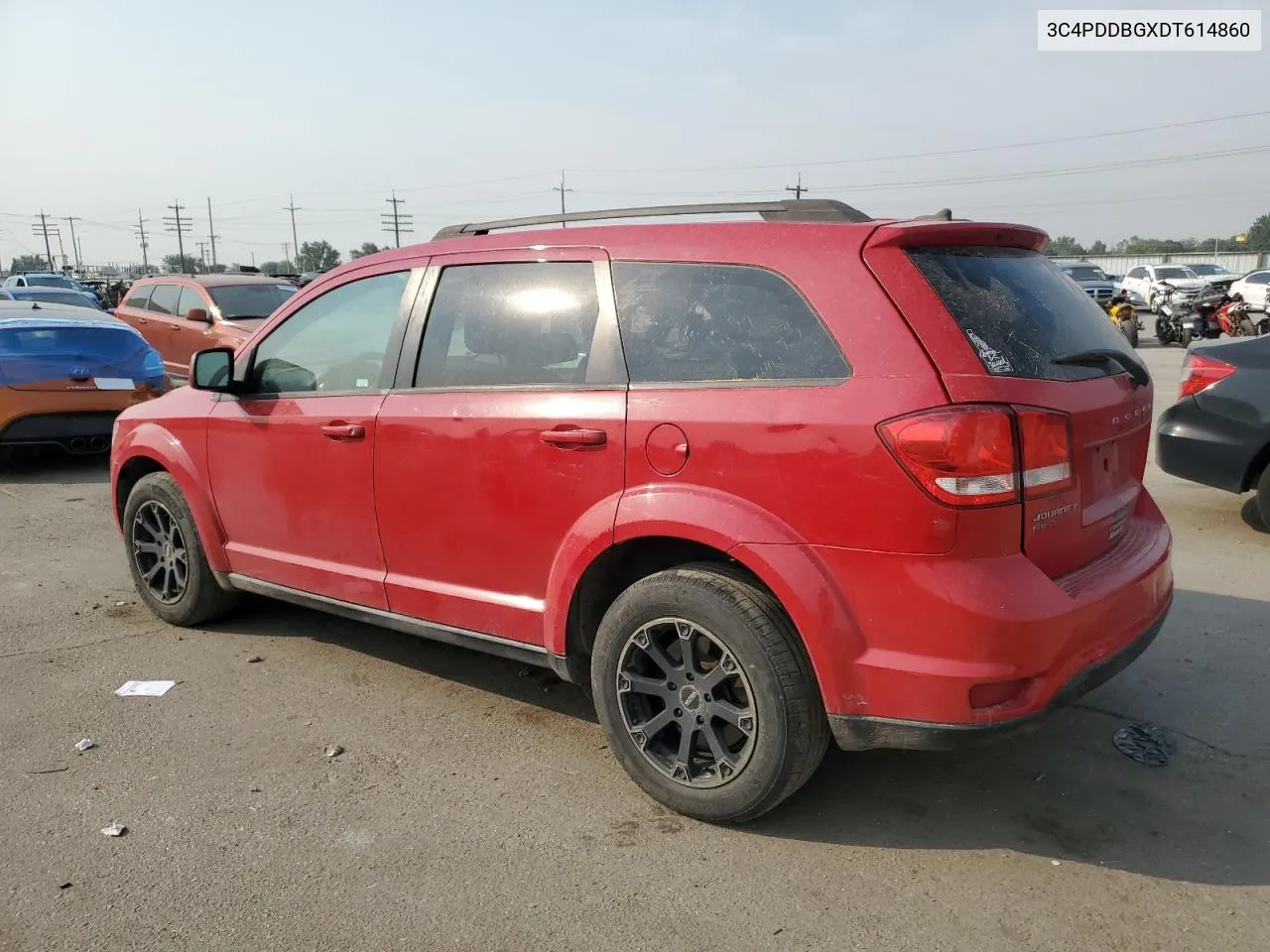 2013 Dodge Journey Sxt VIN: 3C4PDDBGXDT614860 Lot: 64502184