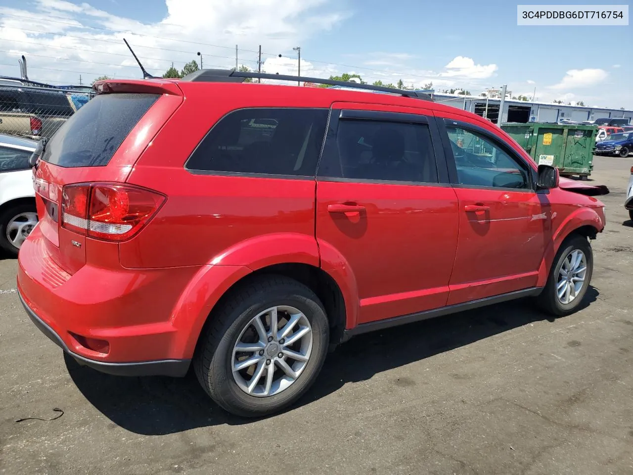 2013 Dodge Journey Sxt VIN: 3C4PDDBG6DT716754 Lot: 66321624