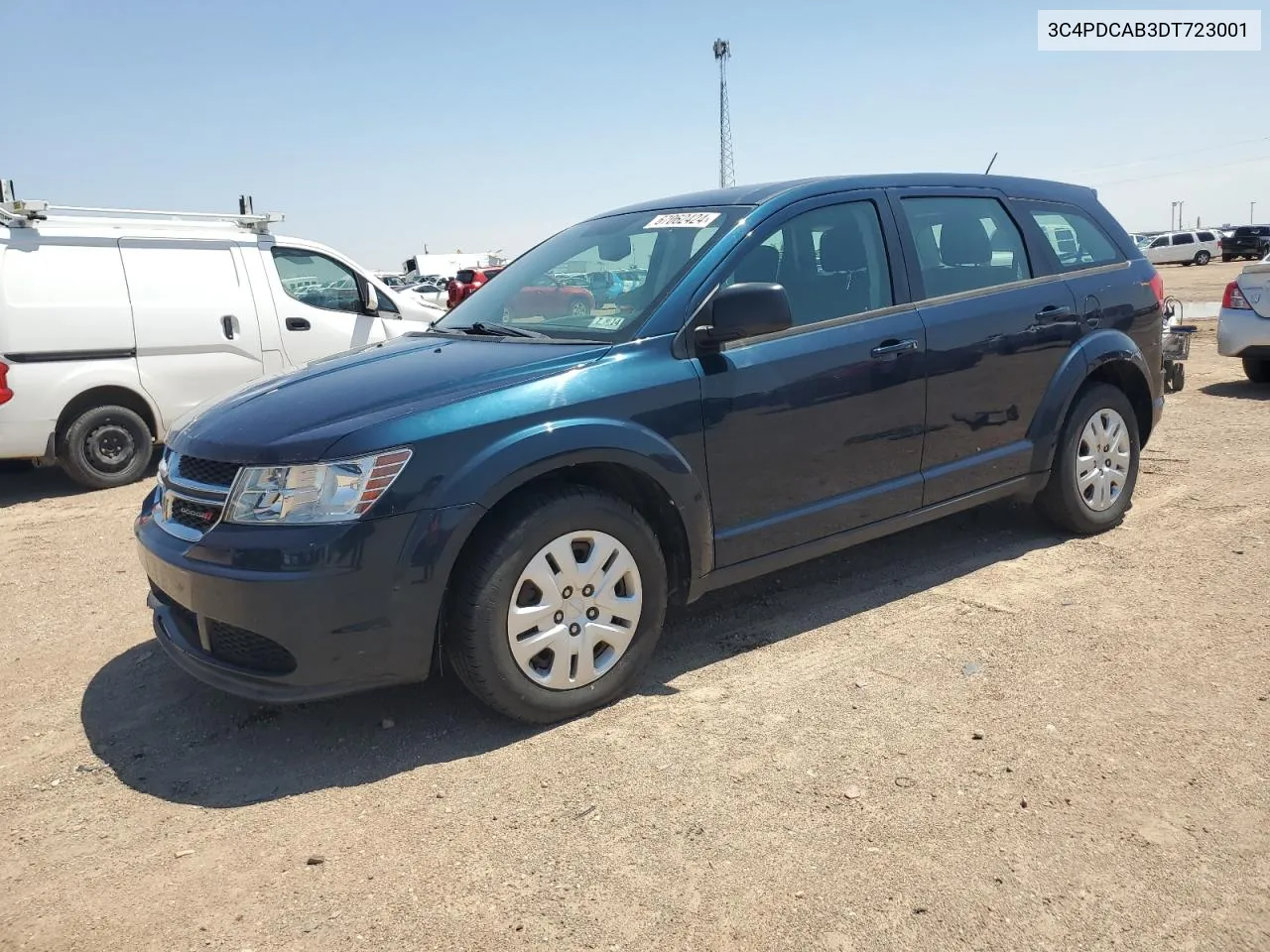 2013 Dodge Journey Se VIN: 3C4PDCAB3DT723001 Lot: 67062424