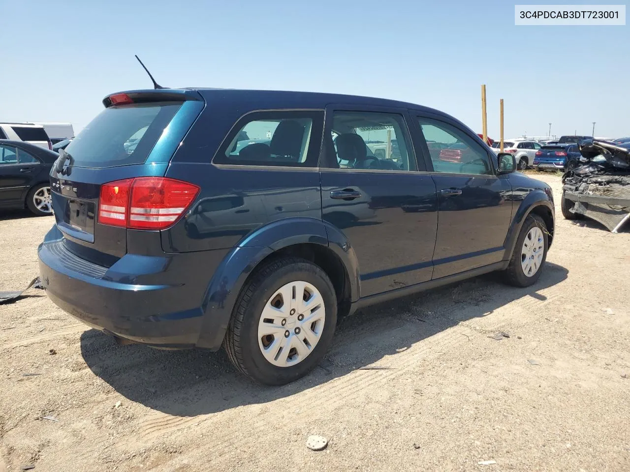 2013 Dodge Journey Se VIN: 3C4PDCAB3DT723001 Lot: 67062424