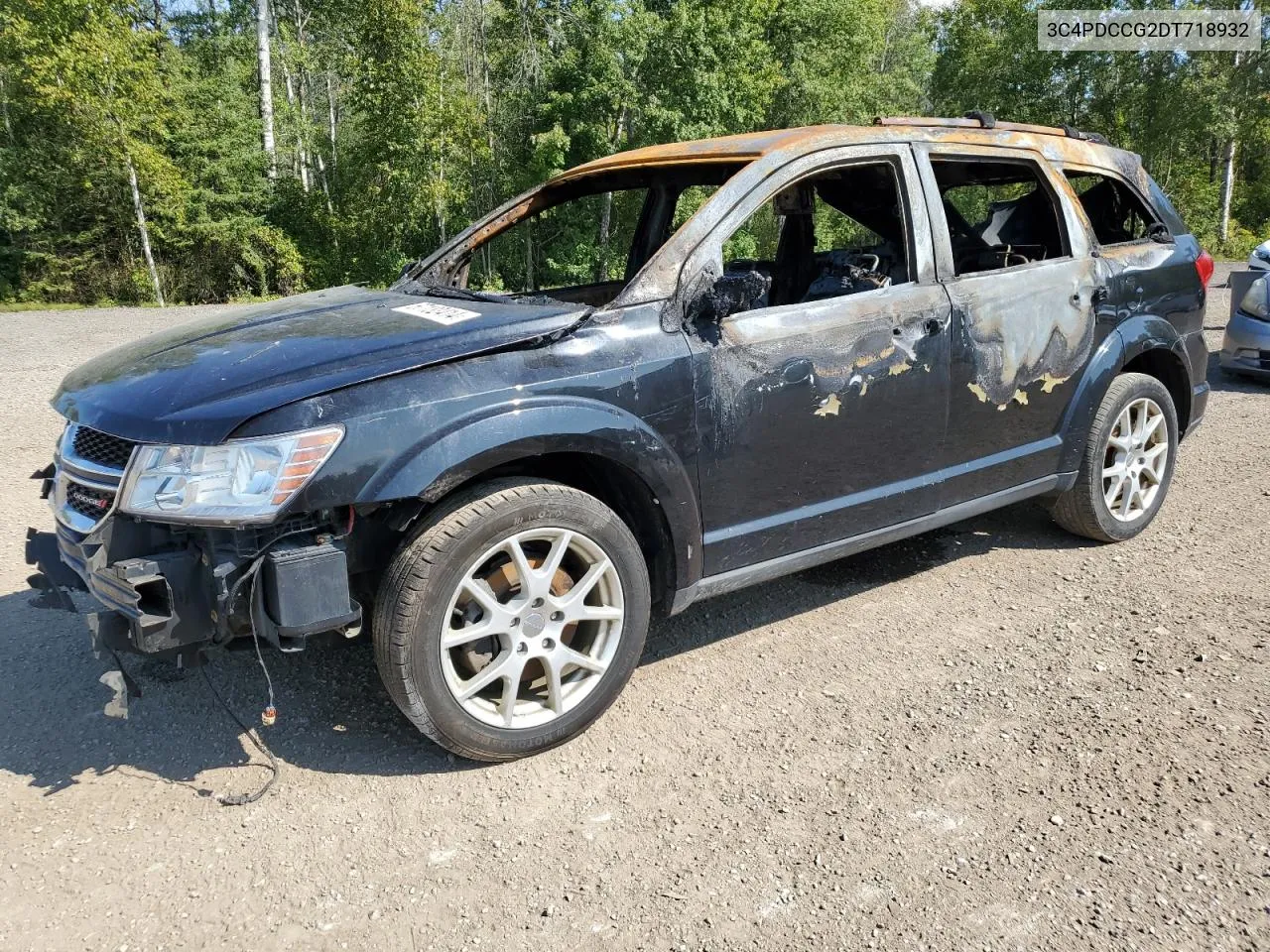 2013 Dodge Journey Sxt VIN: 3C4PDCCG2DT718932 Lot: 67132414