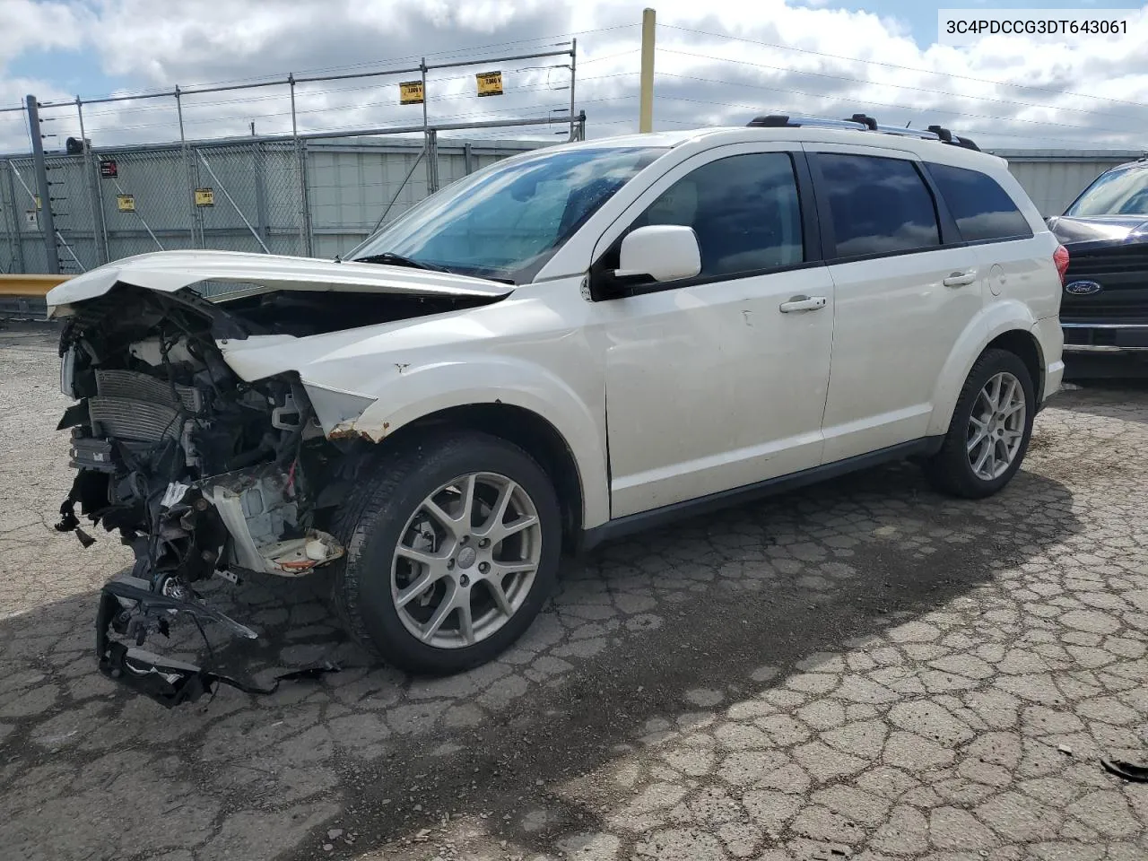 2013 Dodge Journey Sxt VIN: 3C4PDCCG3DT643061 Lot: 67518754