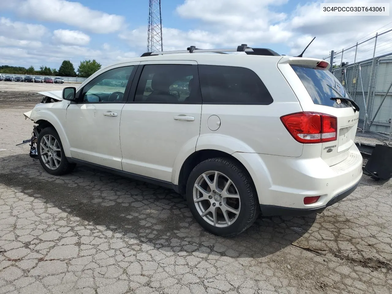 2013 Dodge Journey Sxt VIN: 3C4PDCCG3DT643061 Lot: 67518754