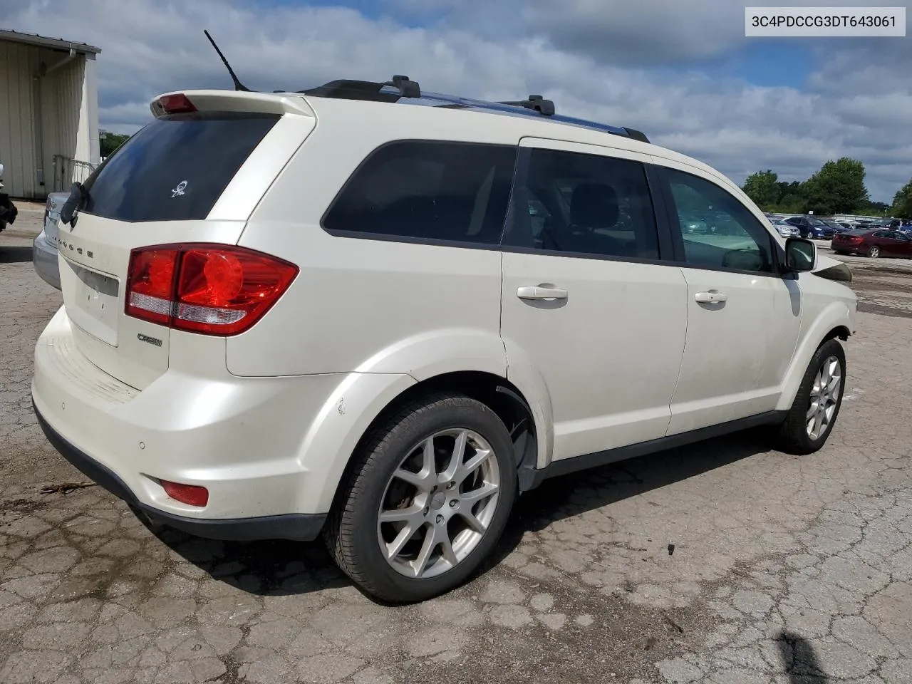 2013 Dodge Journey Sxt VIN: 3C4PDCCG3DT643061 Lot: 67518754