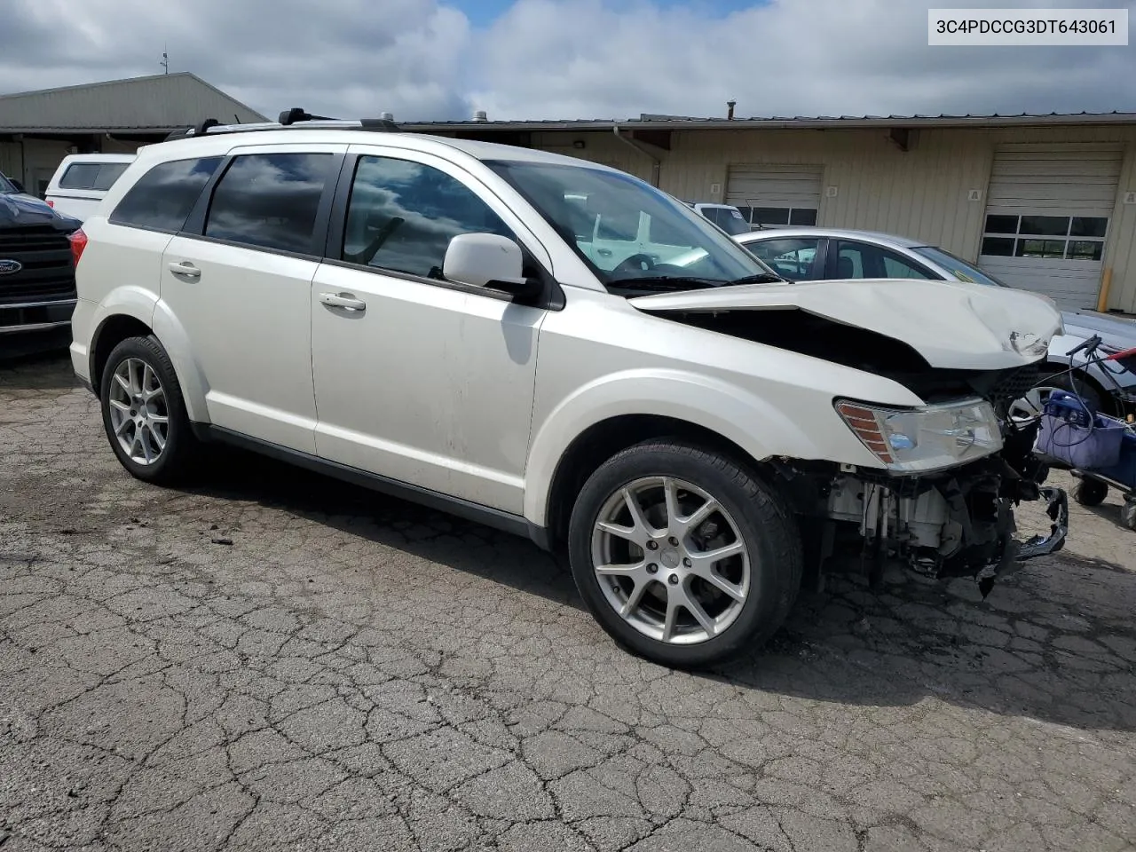 2013 Dodge Journey Sxt VIN: 3C4PDCCG3DT643061 Lot: 67518754