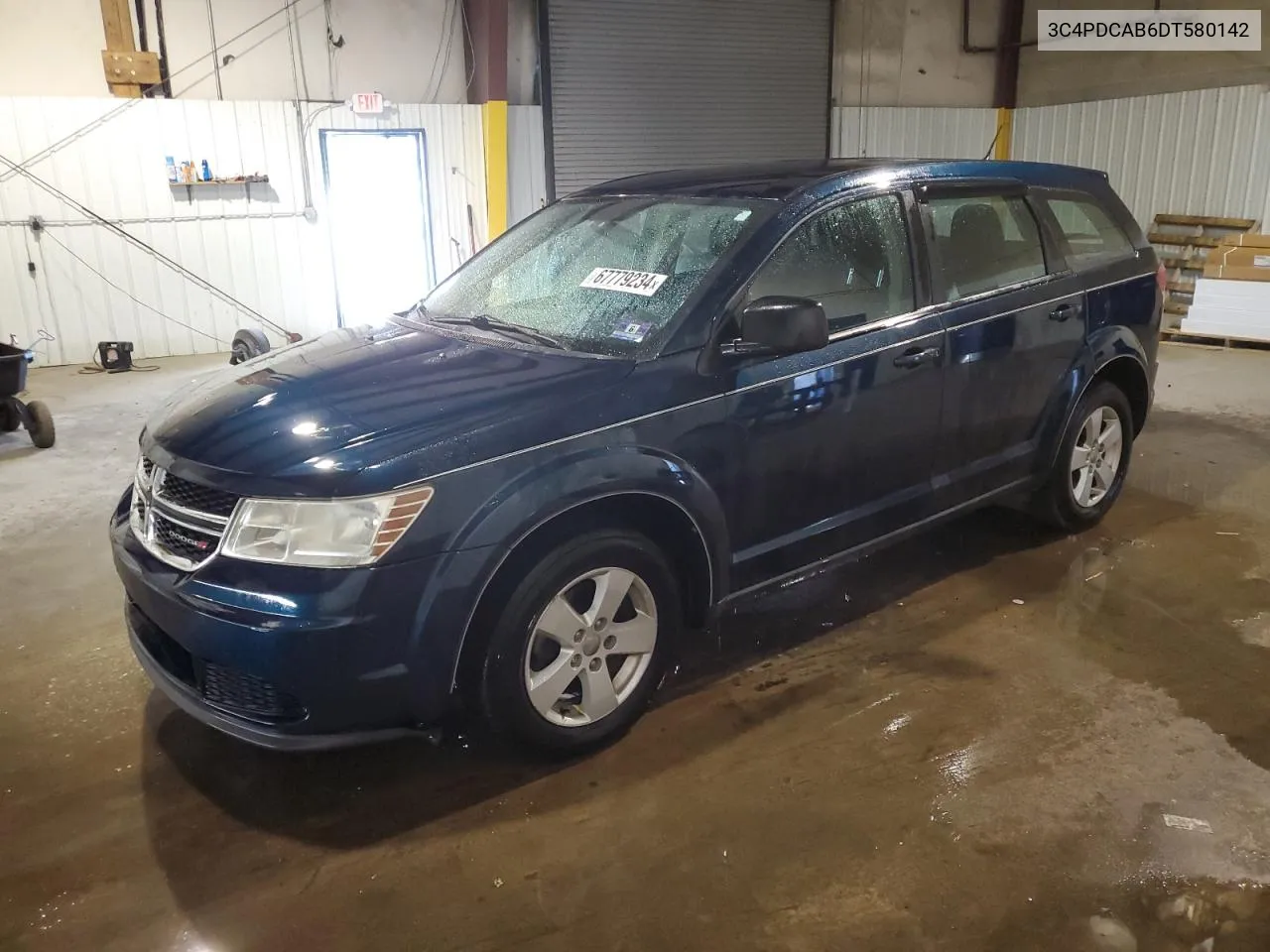 2013 Dodge Journey Se VIN: 3C4PDCAB6DT580142 Lot: 67779234