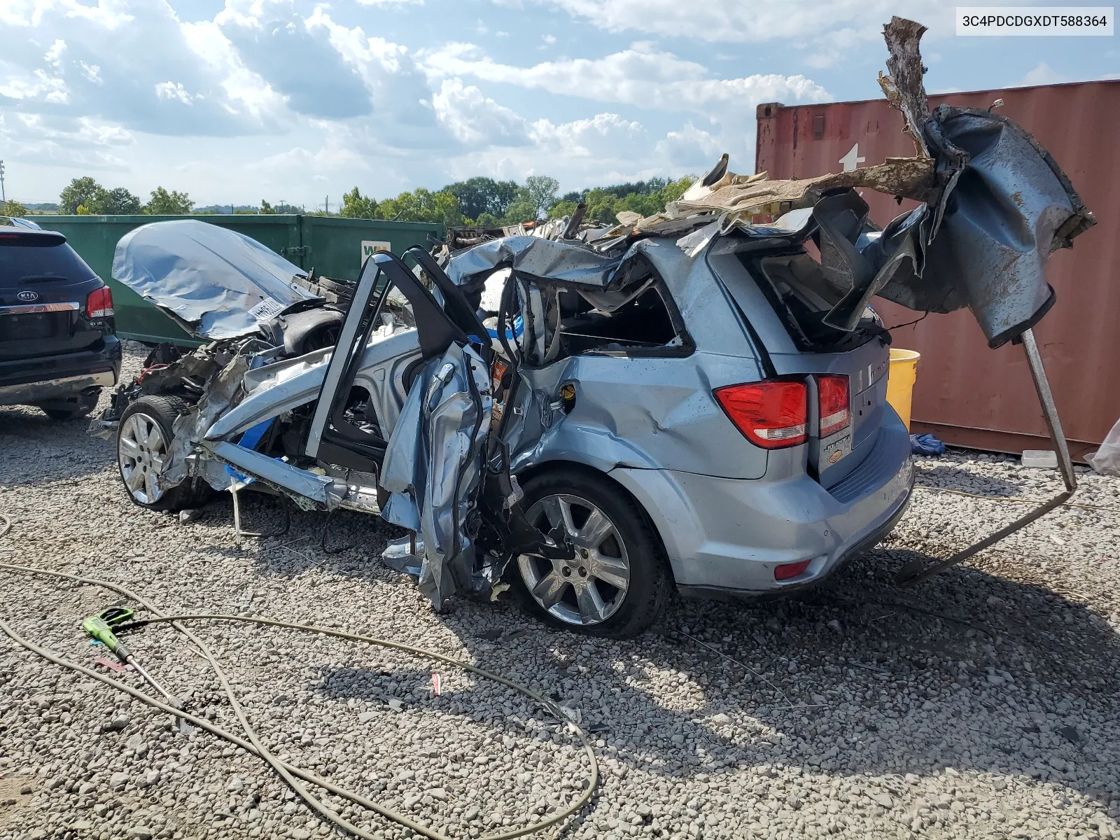 2013 Dodge Journey Crew VIN: 3C4PDCDGXDT588364 Lot: 67779344