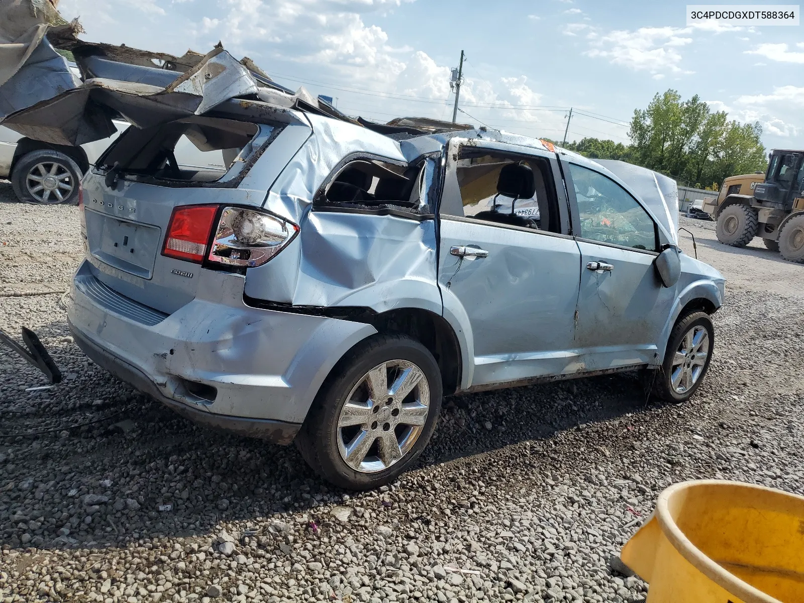 2013 Dodge Journey Crew VIN: 3C4PDCDGXDT588364 Lot: 67779344