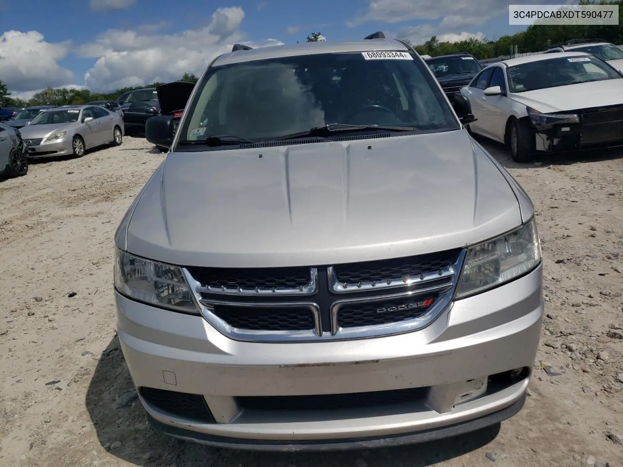 2013 Dodge Journey Se VIN: 3C4PDCABXDT590477 Lot: 68093344