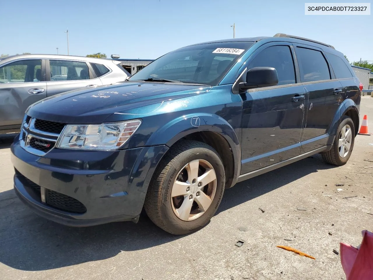 2013 Dodge Journey Se VIN: 3C4PDCAB0DT723327 Lot: 68116284