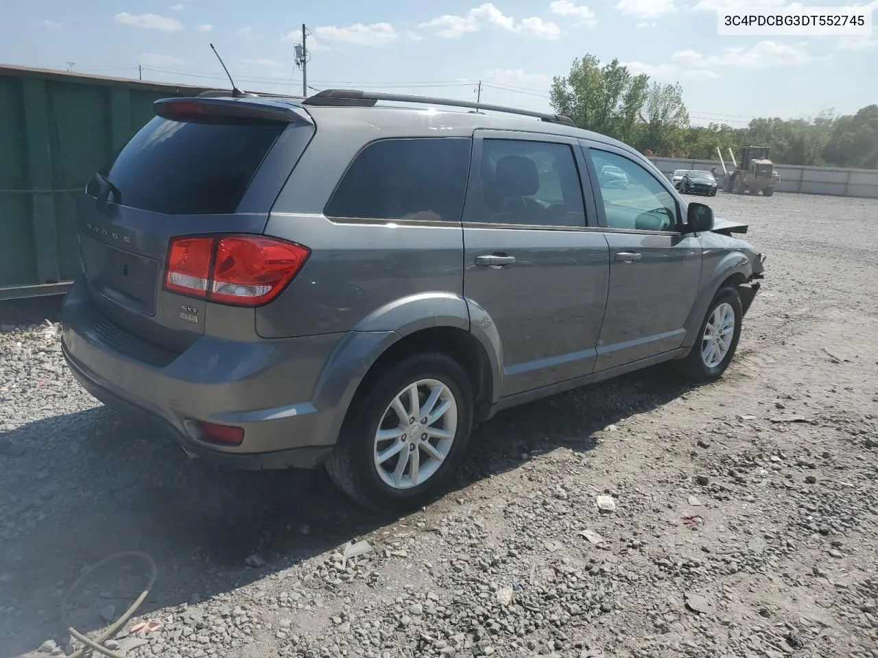 2013 Dodge Journey Sxt VIN: 3C4PDCBG3DT552745 Lot: 68348124