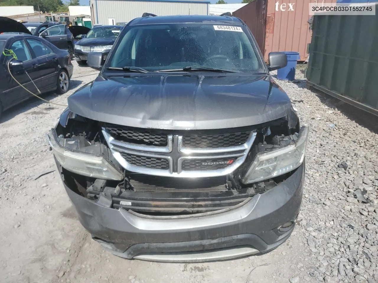 2013 Dodge Journey Sxt VIN: 3C4PDCBG3DT552745 Lot: 68348124