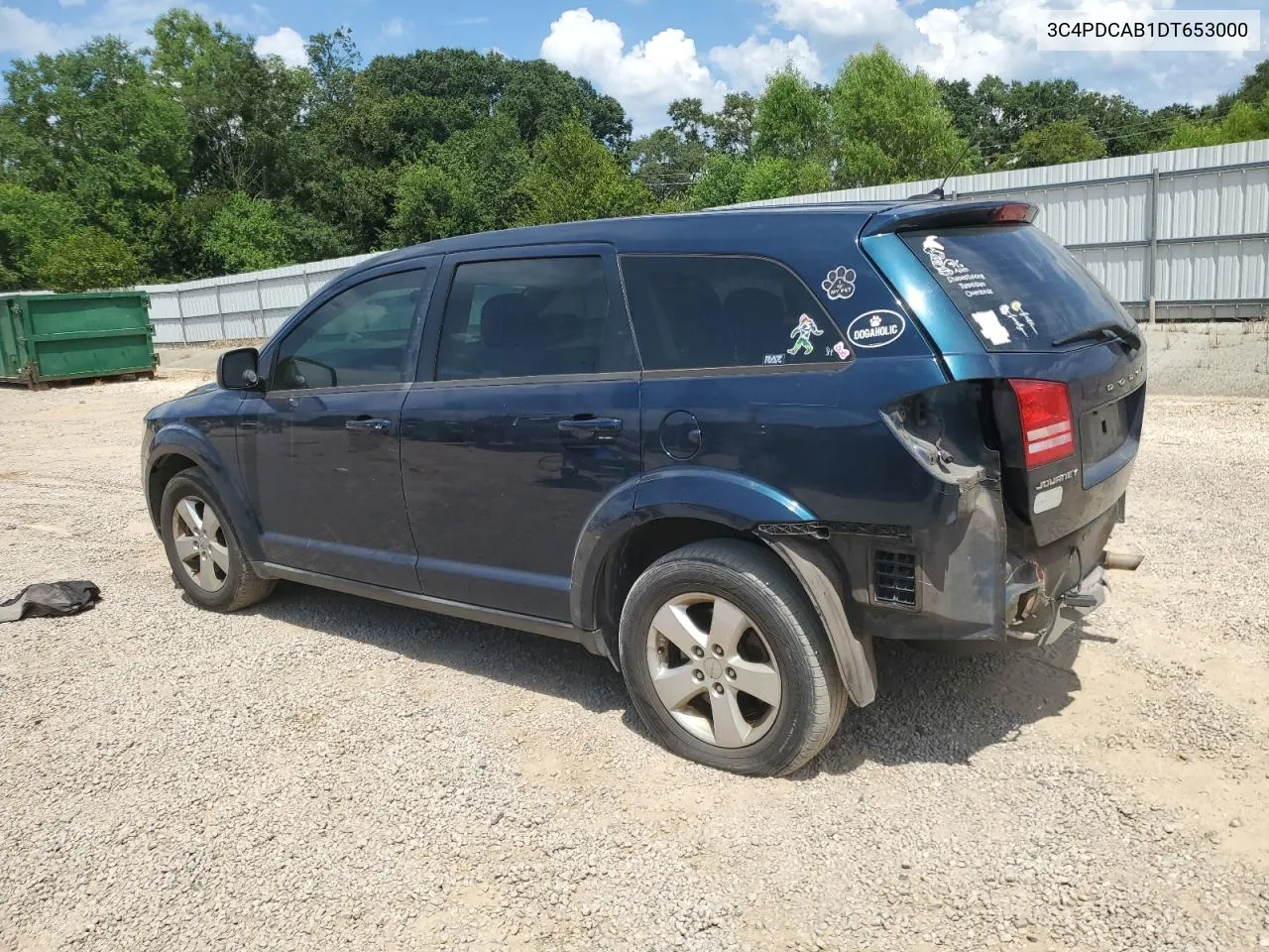 2013 Dodge Journey Se VIN: 3C4PDCAB1DT653000 Lot: 68480614