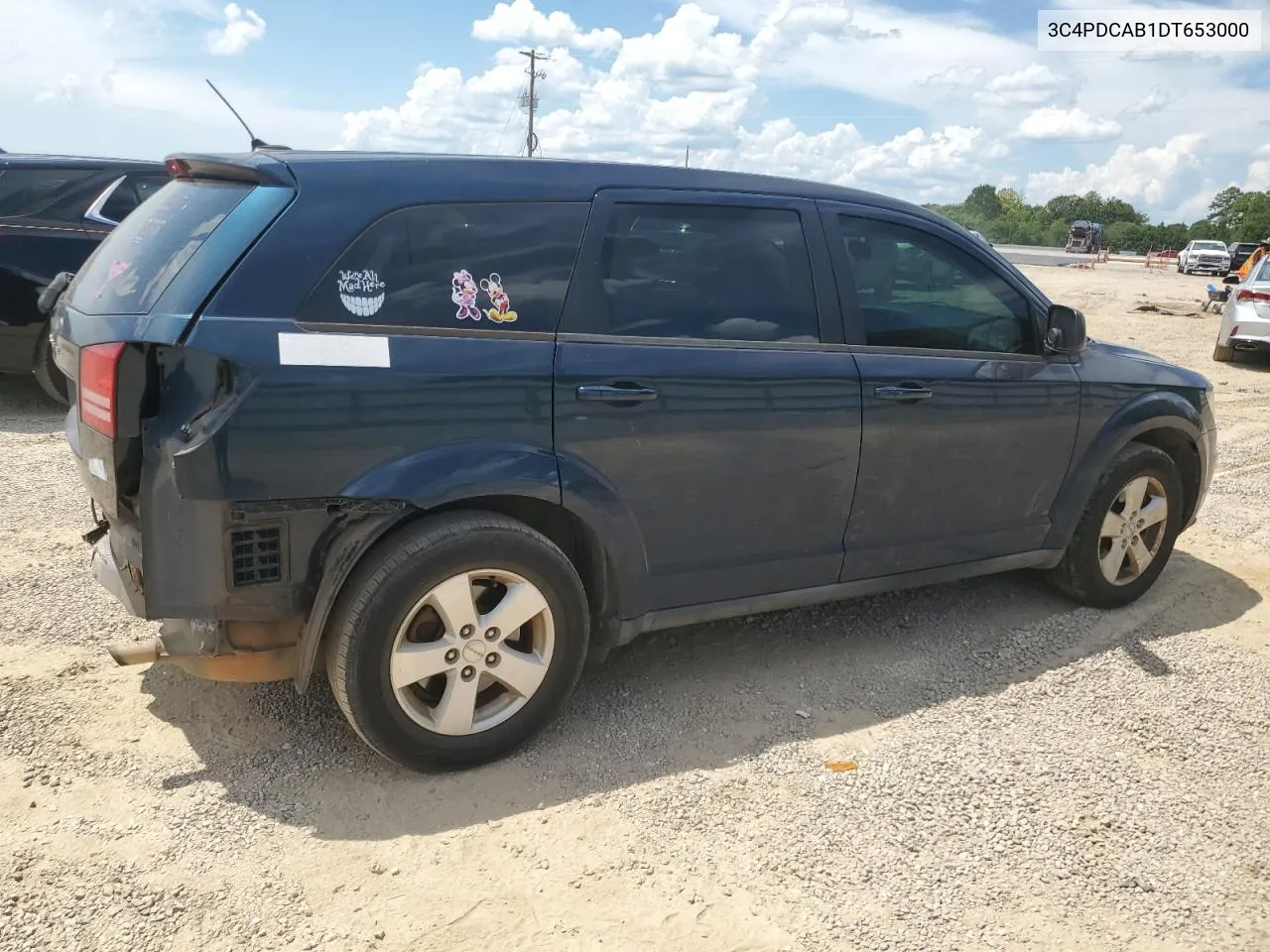 2013 Dodge Journey Se VIN: 3C4PDCAB1DT653000 Lot: 68480614