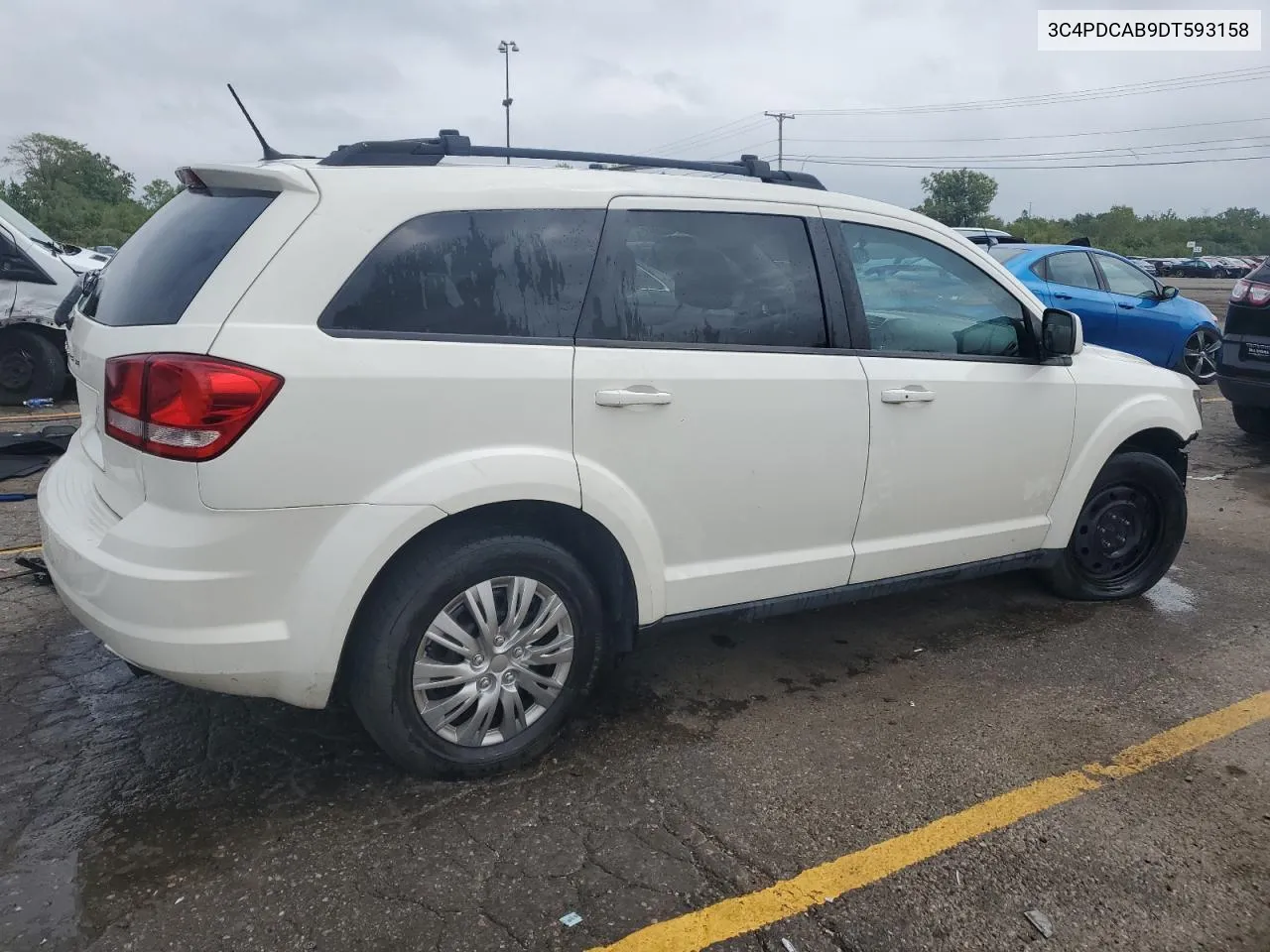 2013 Dodge Journey Se VIN: 3C4PDCAB9DT593158 Lot: 69213964