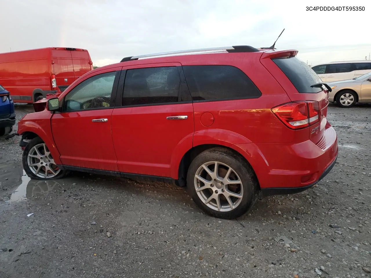 2013 Dodge Journey Crew VIN: 3C4PDDDG4DT595350 Lot: 69218334