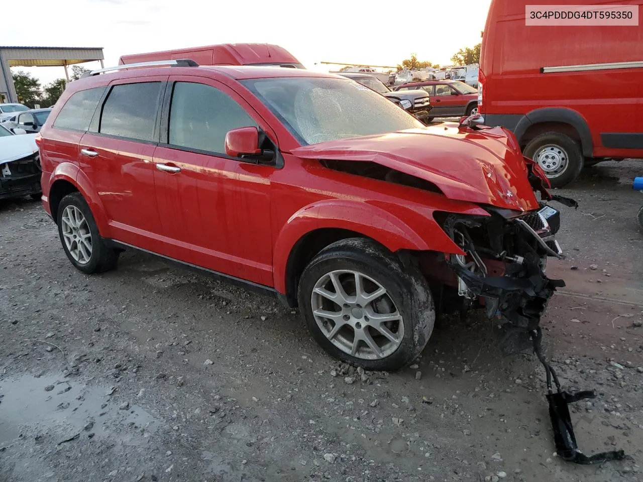 2013 Dodge Journey Crew VIN: 3C4PDDDG4DT595350 Lot: 69218334