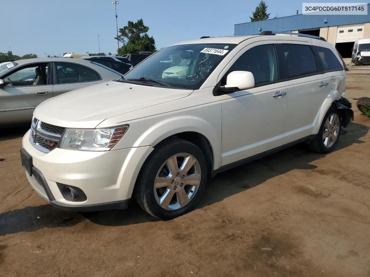 2013 Dodge Journey Crew VIN: 3C4PDCDG6DT517145 Lot: 69371644