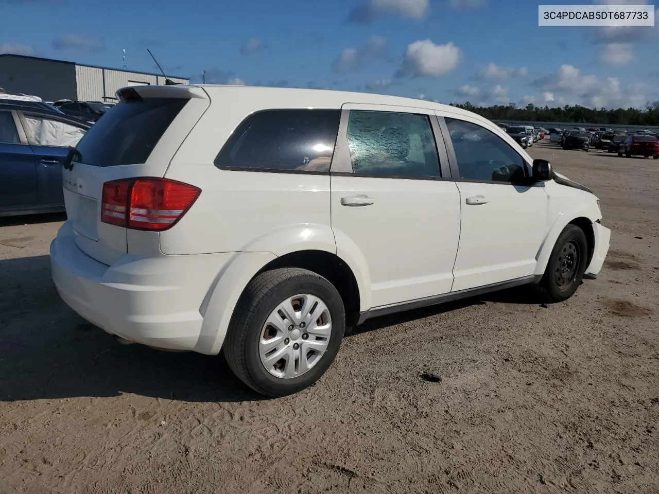 2013 Dodge Journey Se VIN: 3C4PDCAB5DT687733 Lot: 69687804