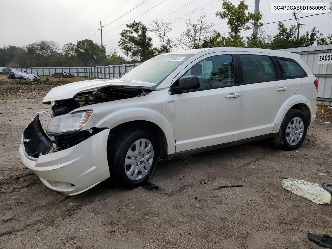 2013 Dodge Journey Se VIN: 3C4PDCAB8DT680050 Lot: 69903434