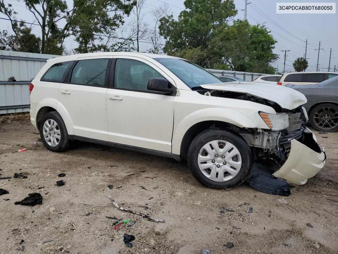 2013 Dodge Journey Se VIN: 3C4PDCAB8DT680050 Lot: 69903434