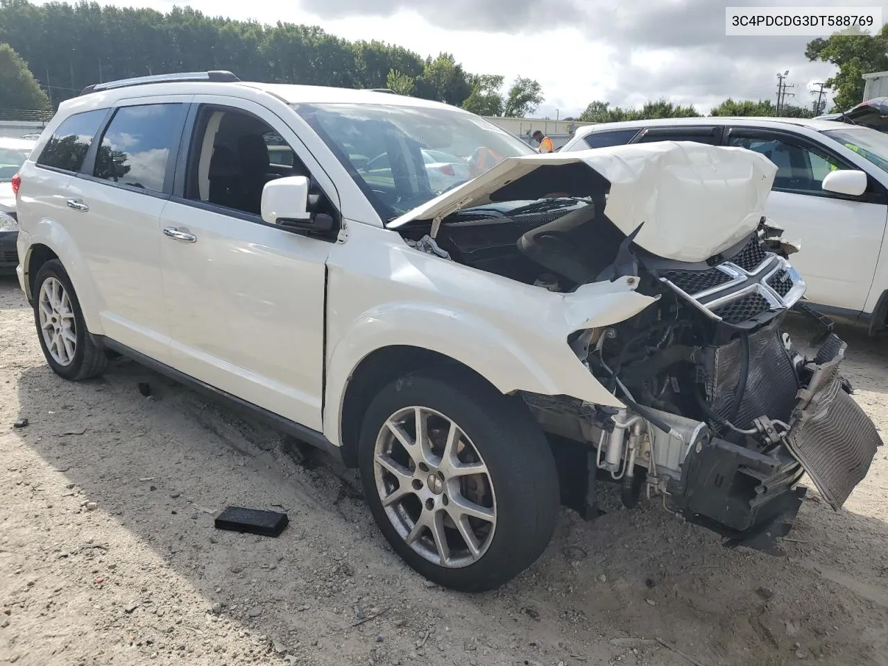 3C4PDCDG3DT588769 2013 Dodge Journey Crew