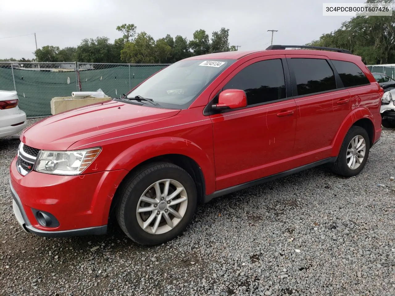 2013 Dodge Journey Sxt VIN: 3C4PDCBG0DT607426 Lot: 70245134