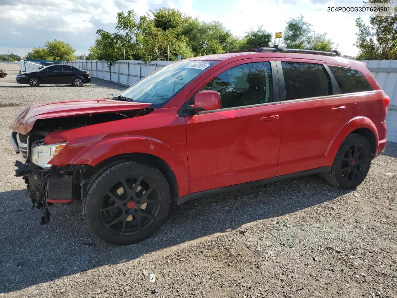 2013 Dodge Journey Sxt VIN: 3C4PDCCG3DT624901 Lot: 70961694