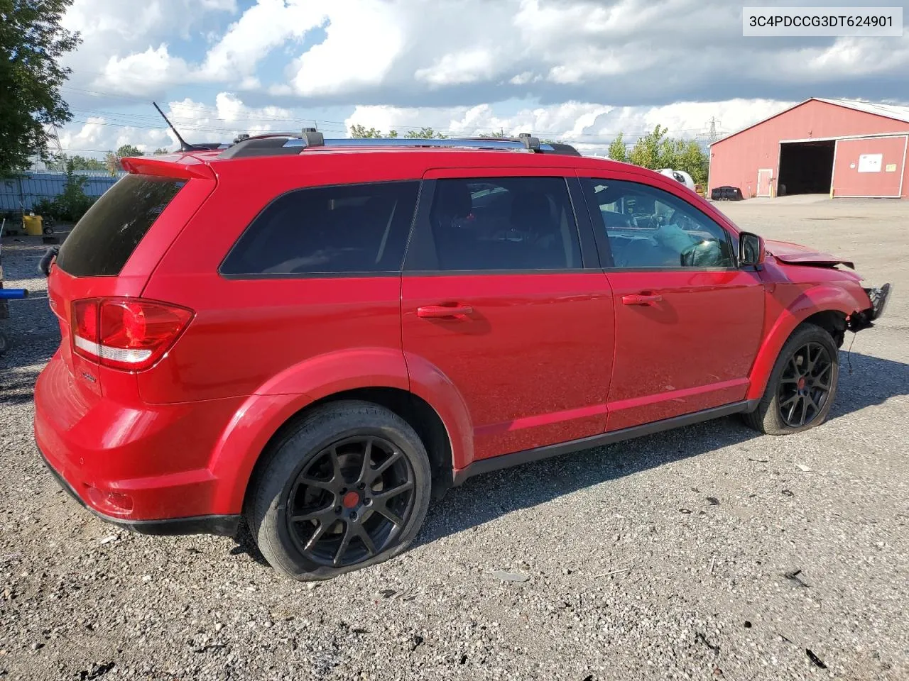 2013 Dodge Journey Sxt VIN: 3C4PDCCG3DT624901 Lot: 70961694