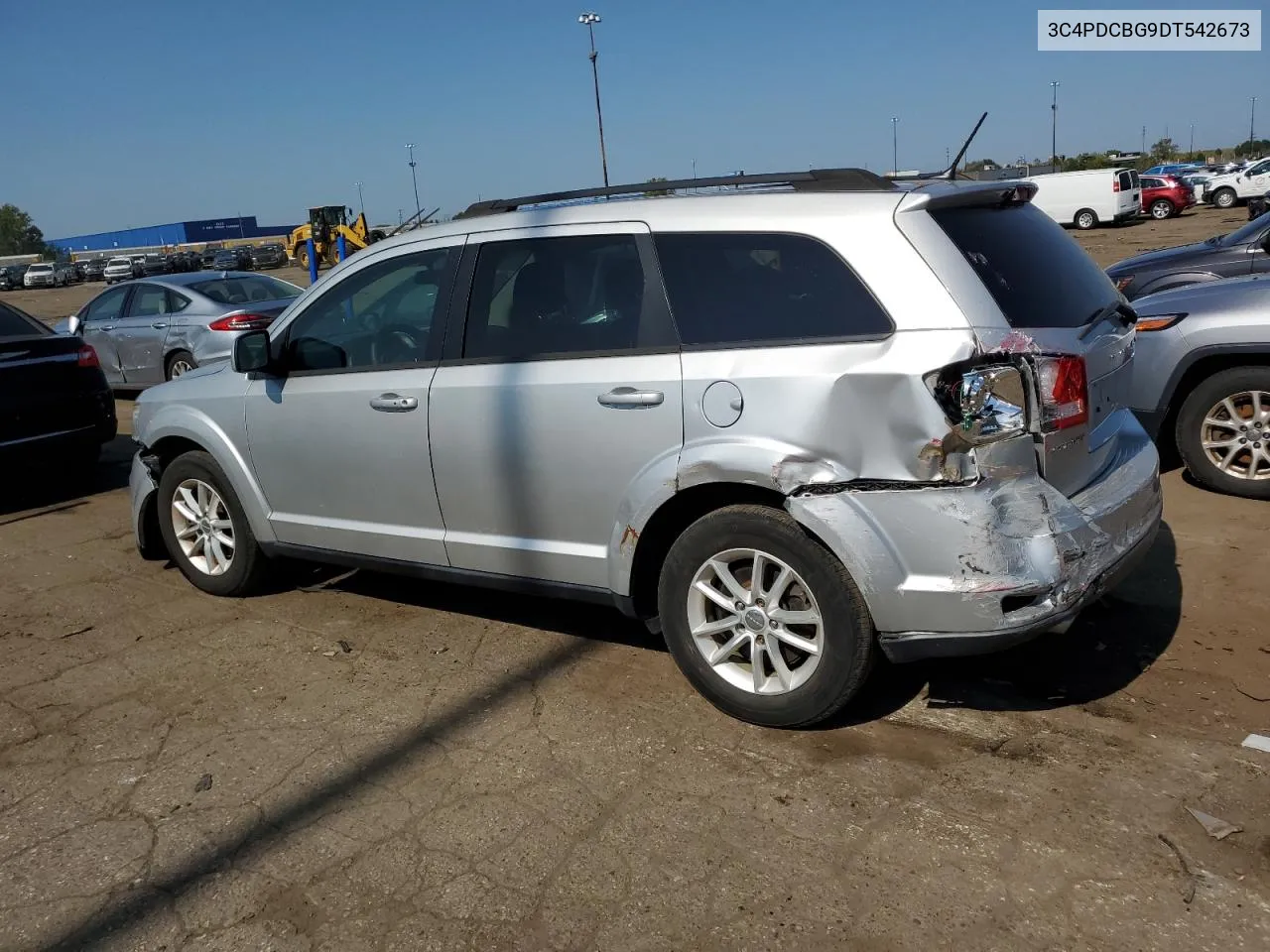 2013 Dodge Journey Sxt VIN: 3C4PDCBG9DT542673 Lot: 71268654