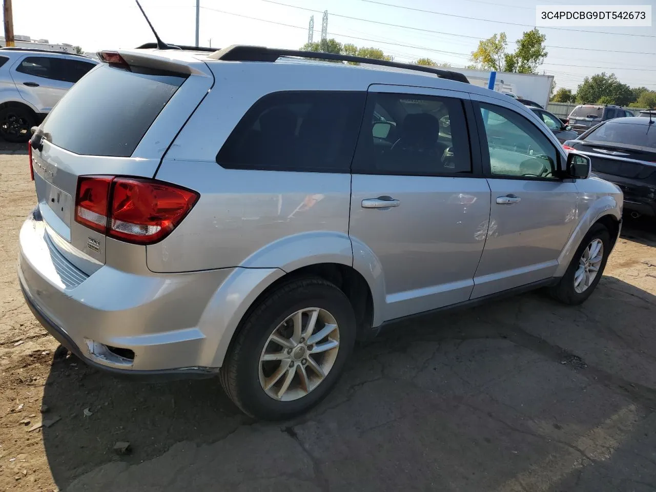 2013 Dodge Journey Sxt VIN: 3C4PDCBG9DT542673 Lot: 71268654